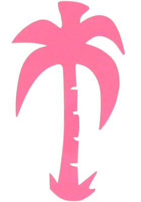 Palm Tree Vinyl Decoration SY#11 * Choose Your Color