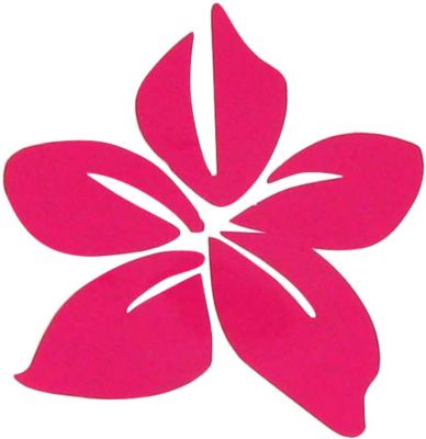 Hibiscus Vinyl Decoration SY#14 * Choose Your Color