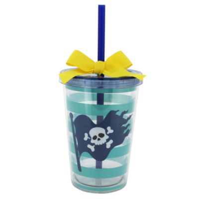 Pirate Kid's 10 oz. Double Wall Tumbler with Straw #F126412