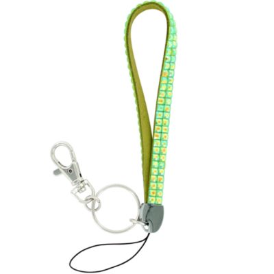 Peridot Sparkling Iridescent Crystal Keychain #KC85X178R